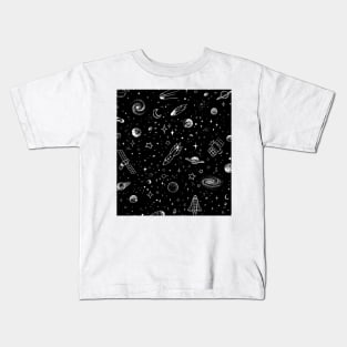 Galaxy design Kids T-Shirt